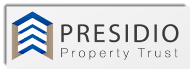 Presidio Property Trust | Transaction History